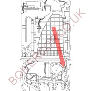 87161068460 - WORCESTER - Greenstar CDI Compact - Greenstar 32 CDI Compact - Diverter Paddle (No Bar)